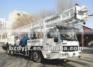 Water well drilling machinery for 400M depth
