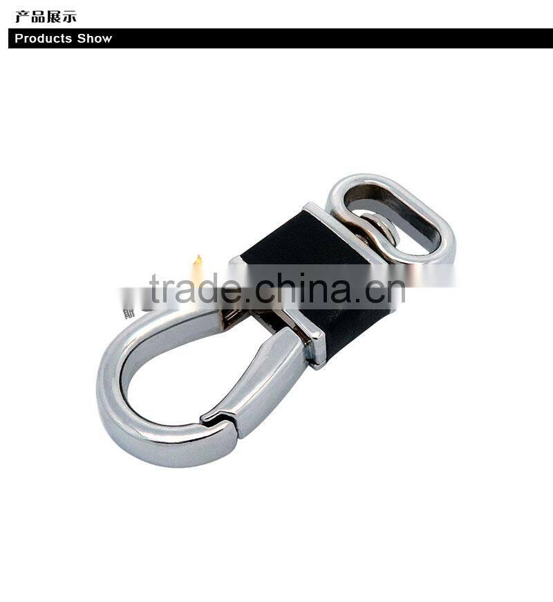 Fashion Hot Sale Chrome Metal Snap Hook For Car Key Chain