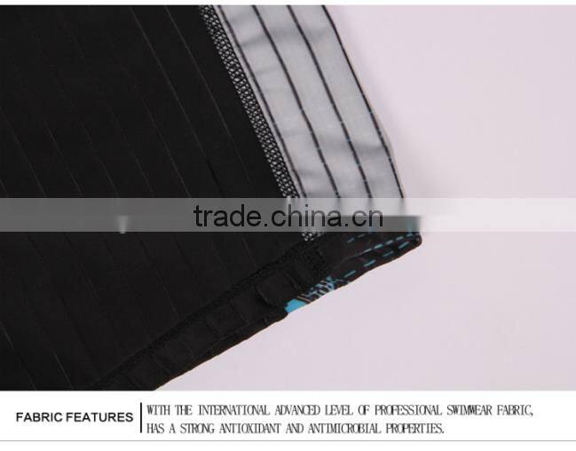 CNYE Men's Tight short Swim Trunks Swimwear with Rubber Print mens swimwear CN-1203