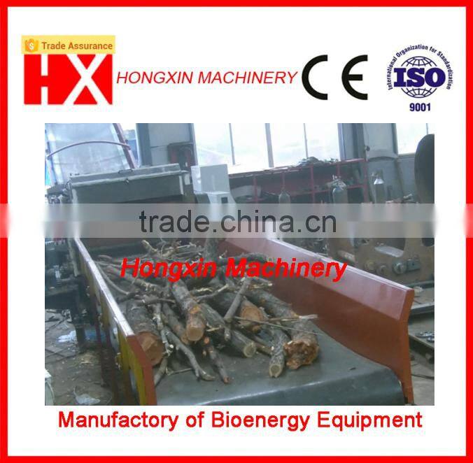 wood log crusher