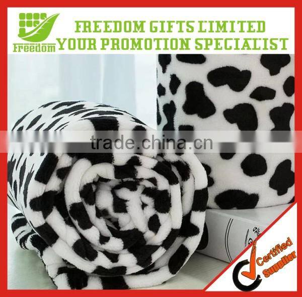 Personalized Logo Penguin Fleece Blanket