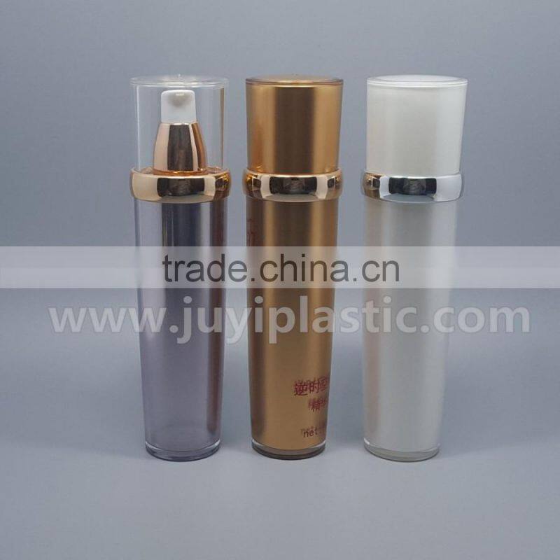 15ml 30ml 50ml square cosmetic lotion pump acrylic bottle, plastic cosmetic lotion pump acrylic bottle with high quality