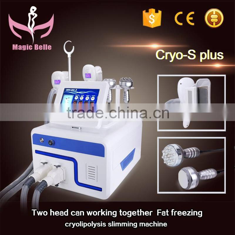 Most popular products cool shape slimming 2 Handpieces cryolipolysis cryolipolysis slimming machine with teaching video