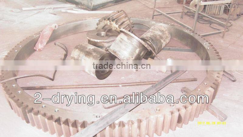 Manure drying machine