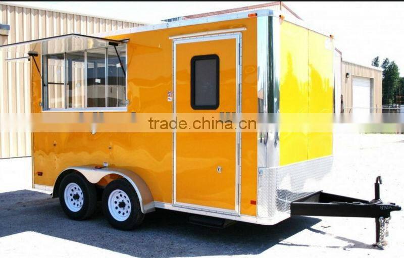 Mobile Food Vending Camping JX-FS400D fast food truck for sale