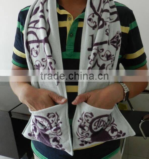 Microfiber Towel with pocket