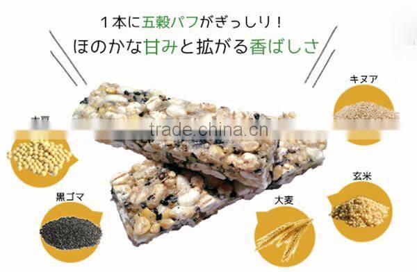 UNIMAT 5 Grains Stick Serial Bar Health Food Nutrients Made in Japan