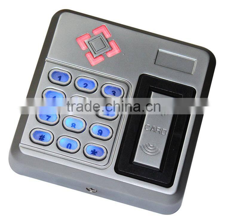Metal case standalone access controller rfid readers with keypad