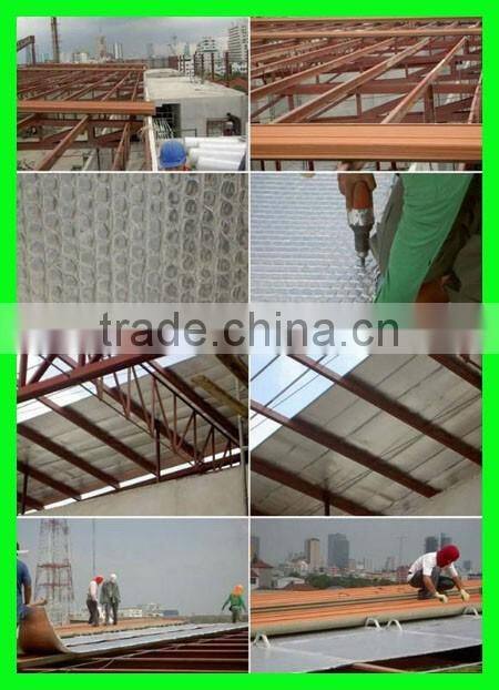 Aluminum bubble foil insulation building material