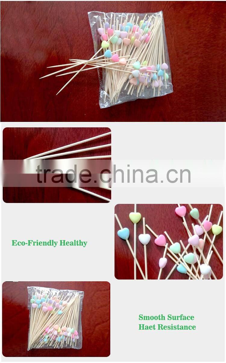 Barbecue Bamboo High Quality Cocktail Picks/sticks/skewers
