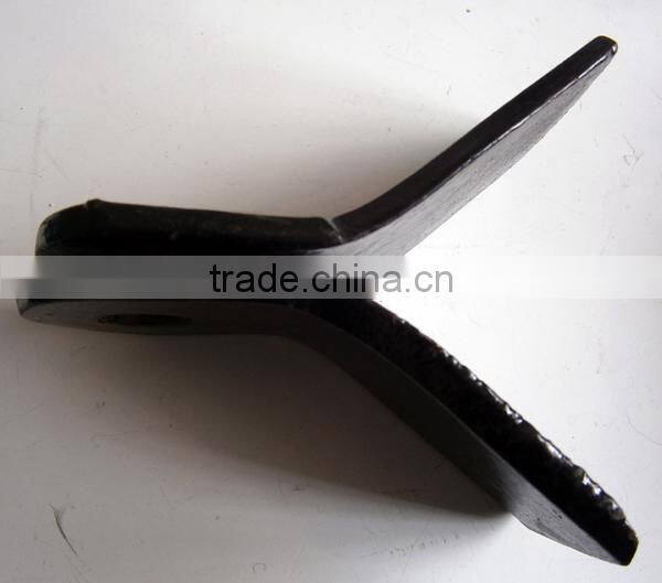 Side cutting 3 point flail mower