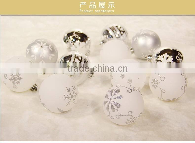 Painting Christmas balls 8cm Christmas tree ornaments products Decorative ornaments