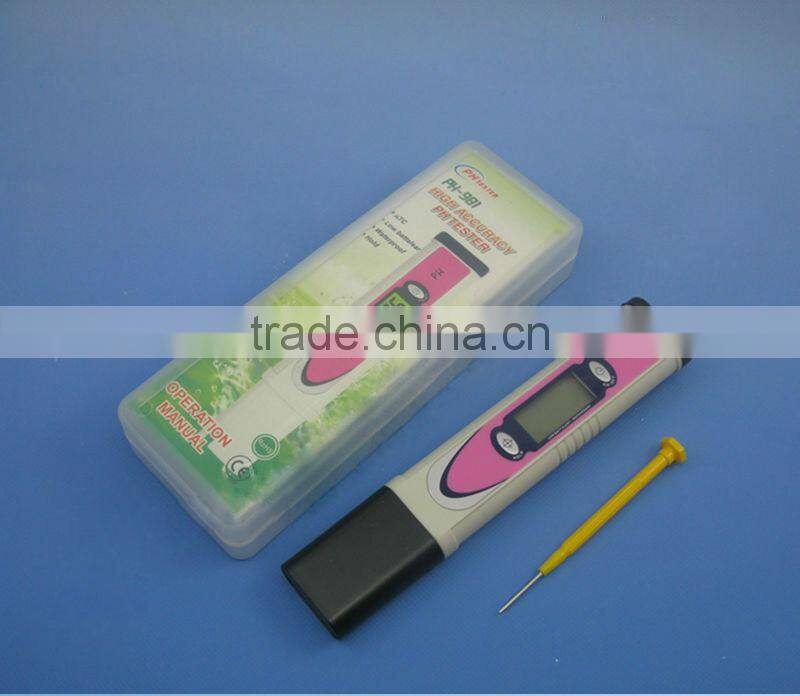 Mini Type Digital Pen PH Meter, Pocket PH Meter for Laboratory