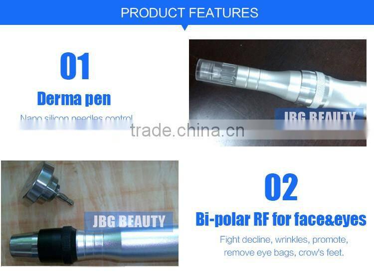 Factory hot sale no needle mesotherapy bipolar rf skin care machine with galvanic skin lifting