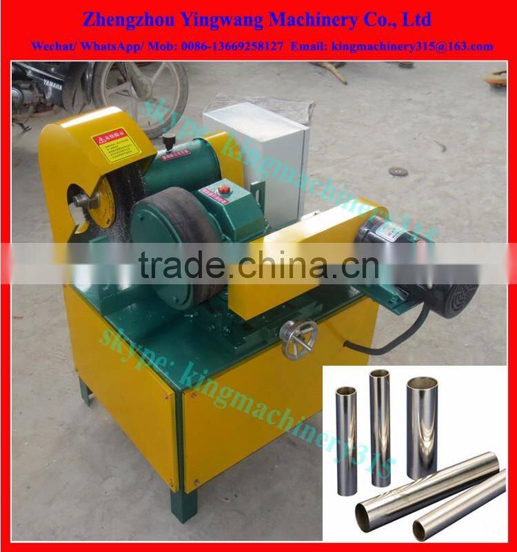 Automatic polishing machine for stainless steel square tube pipe