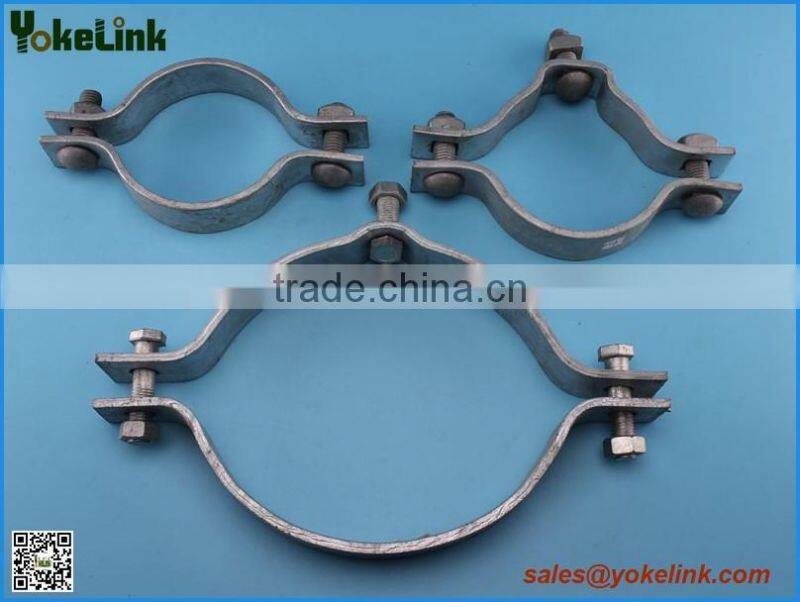 Hot dip galvanized beam clamp steel pole clamp