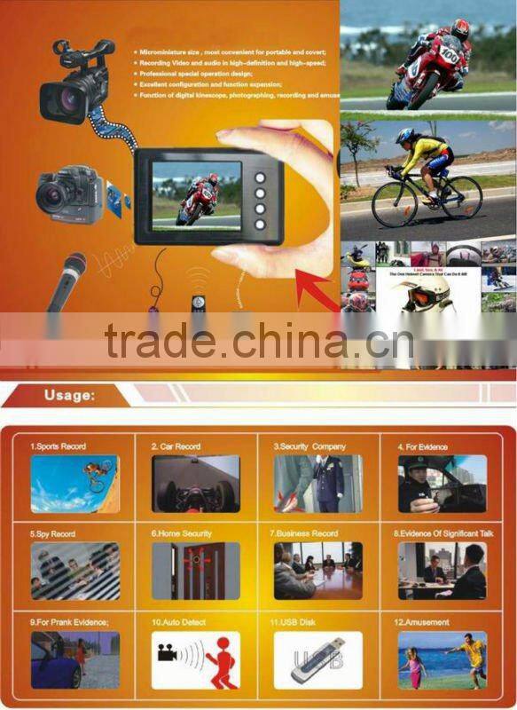 Mini Portable DVR Recorder with AV input and LCD screen 2.5"