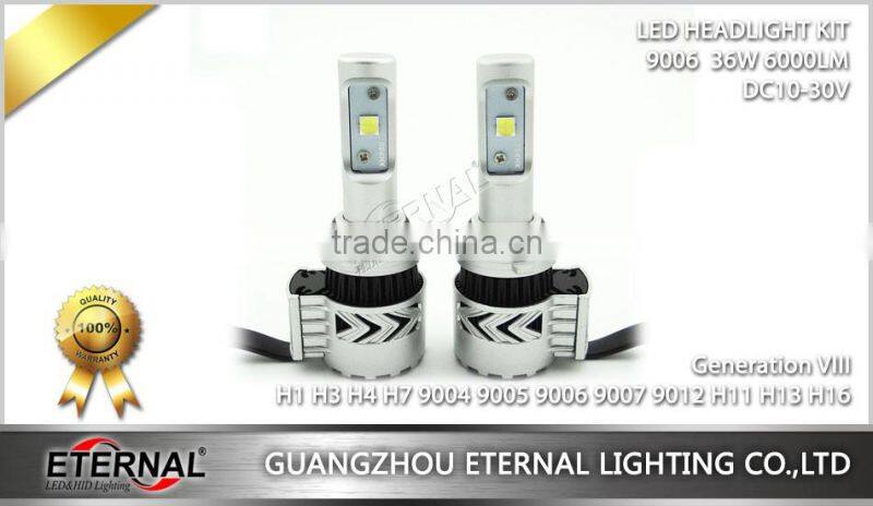 12000lm high lumen auto led bulb H1 H3 H4 H7 H11 9005 9006 LED headlight kit for car auto motorcycle 4x4 truck vehicles