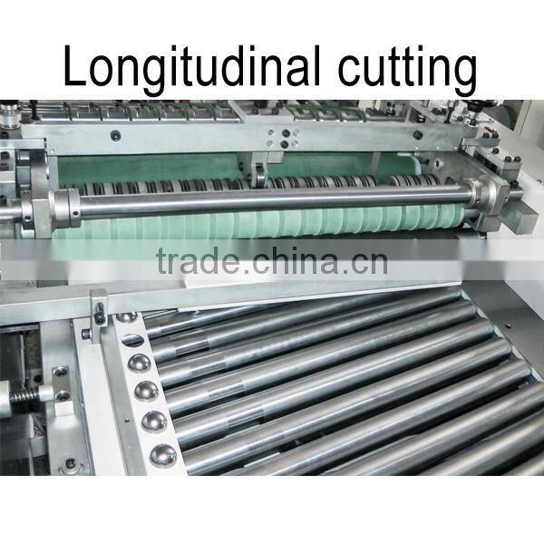 Automatic playing card slitting machine