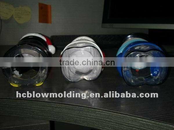 OEM Blow Molding plastic Christmas 3 d plastic doll Christmas toy plastic model