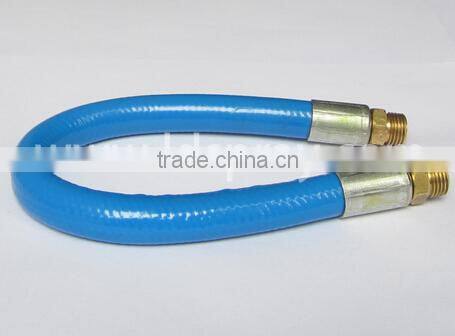 Factory sales flexible metal stainless steel coated gas hose connector