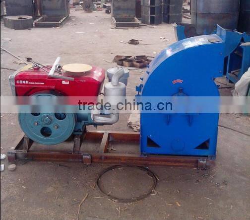 Farm machinery corn mill with diesel engine