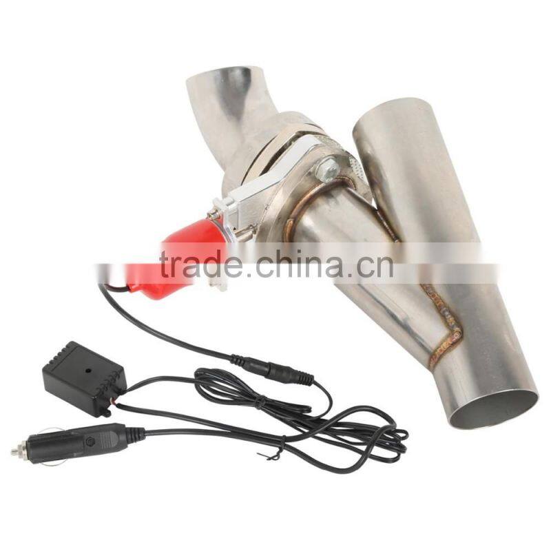 New 2.5" 63mm Electric Exhaust Catback Downpipe Cutout Cut Out Valve System