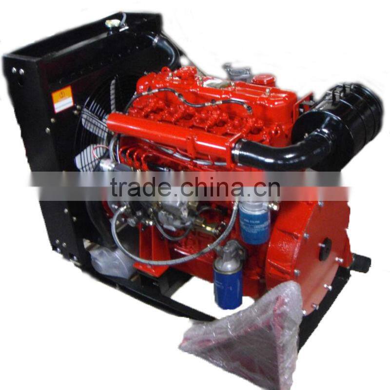 105HP fire fighting diesel engine with radiator 4108