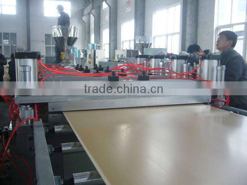 WPC foamed board machine PVC foamed board making machine line