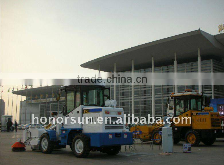 road sweeper wheel loader with CE