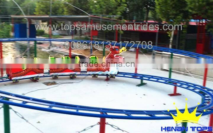 Portable Carnival Ride Theme Park Manufacturer Of Slide Dragon