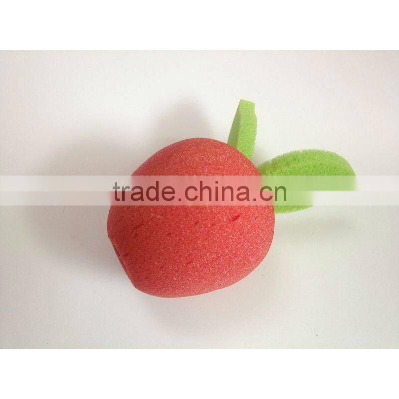soft cellulose letter shaped bath sponge