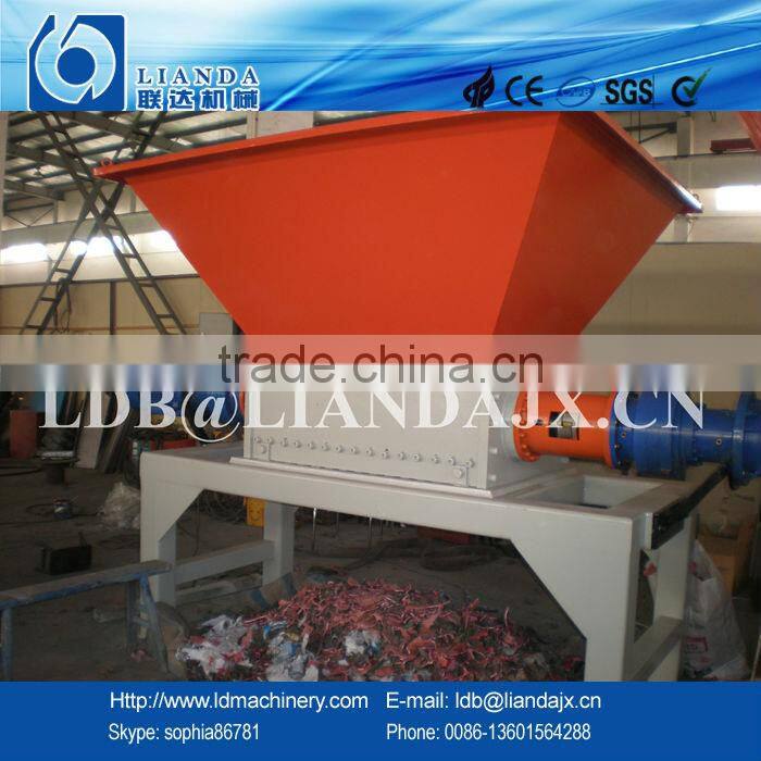 Hot sale two shaft shredder