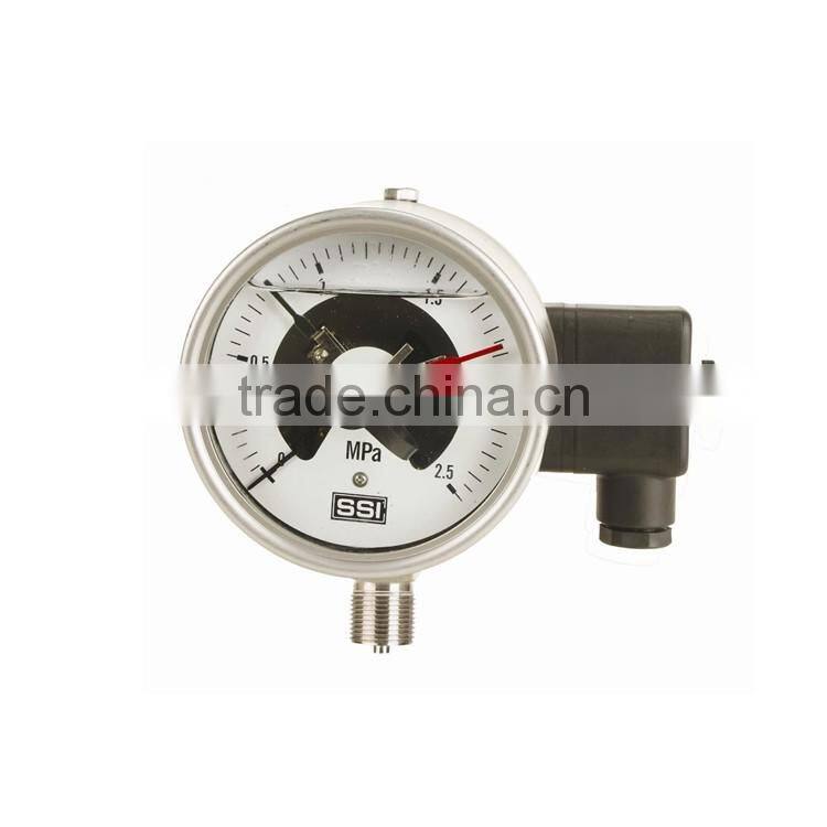 Electric contact pressure gauge