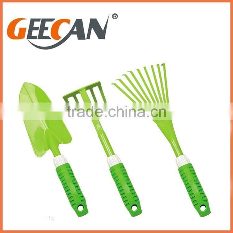 Colorful mini size garden tool set for kids chidren