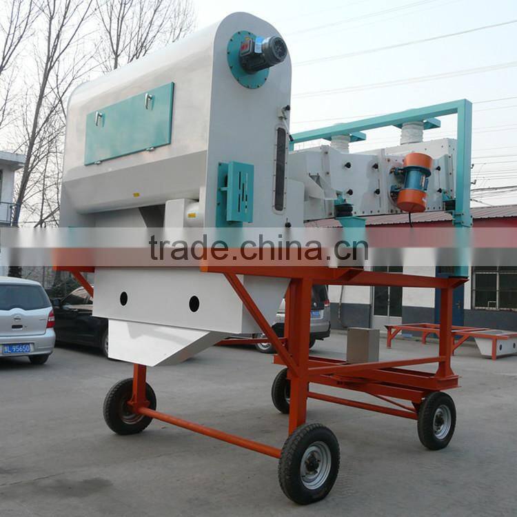 high efficient Clean up moldy crops machine for cleaning grain impurities