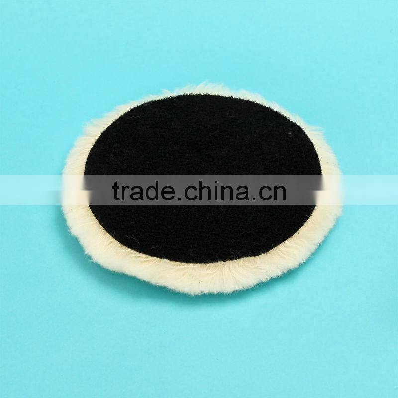 7" lamb wool polishing pad