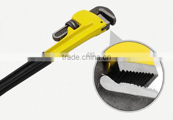 Carbon steel American type drop forged pipe wrench