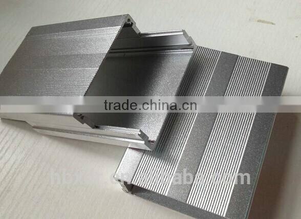 China manufacturer extruded aluminum heatsink enclosure electronic enclosure