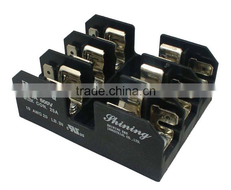FB-M033SQ Equal To Bussmann 600V 30 Amp 3 Pole 10x38 Midget Fuse Box