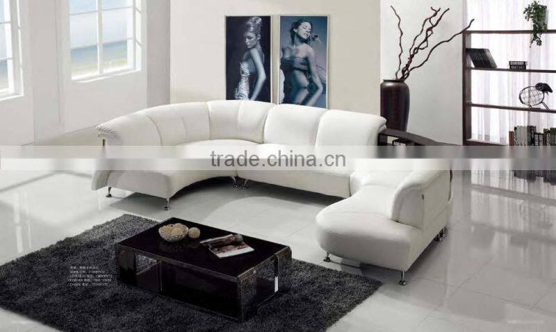 Bisini Modern Design Lovely Genuine Leather Sofa