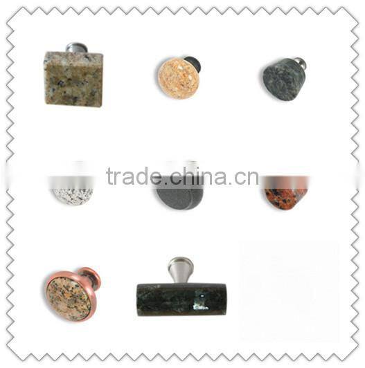 granite cabinet knob door knob&pull with nice color and various shape for kitchen and bathroom
