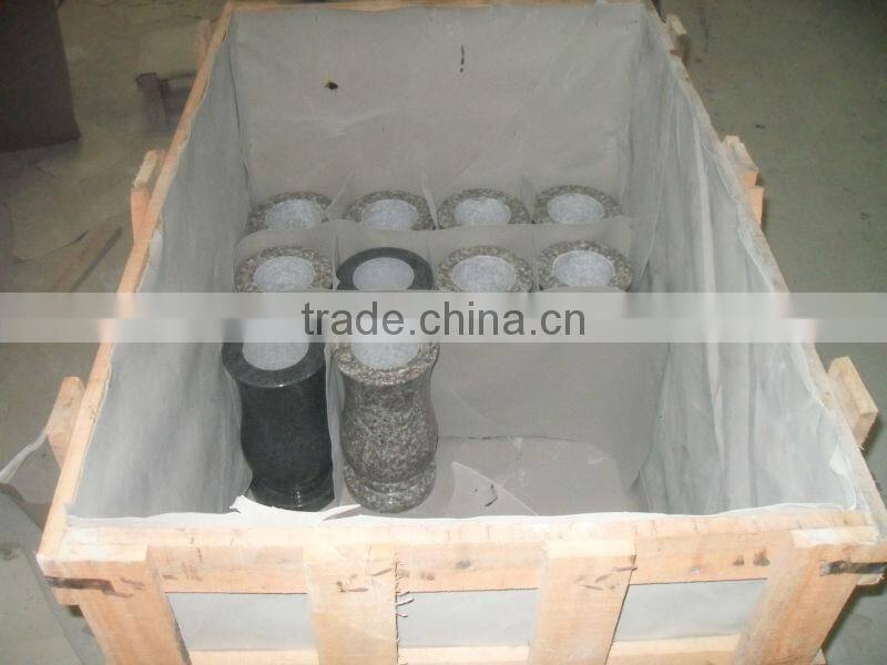 Cheap Granite Flower Vases For Graves