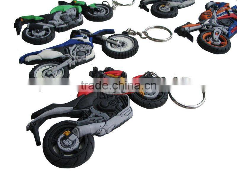 Custom Logo 3D PVC keychain