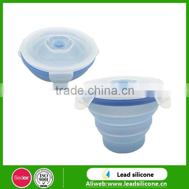 Functional Silicone Foldable Bowl