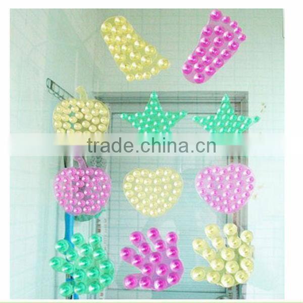 Wholesales Colorful & fashionable double sided silicone sucker