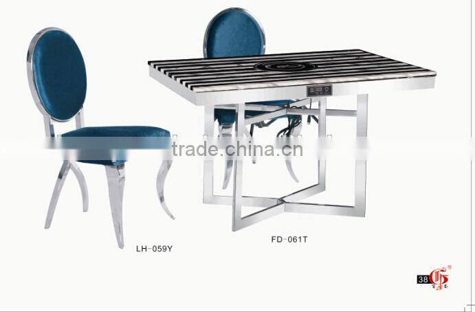 High quality Modern New design stainless steel chair