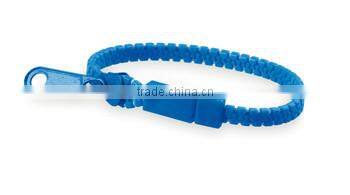 bracelet with zip fastening bracelet ,promotional gift