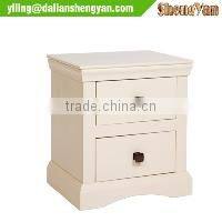 3 Drawer White Wood Dressing Table, Home Furniture Suites