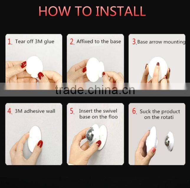 Cool Creative Rotating UFO Night Light, USB LED Motion Sensor Decorative Room Floor Night